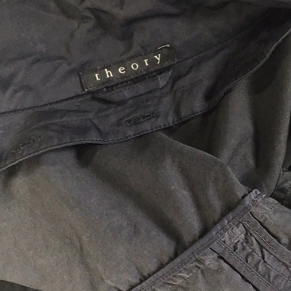 Theory Anorak active twill Men’s Yost style jacket. Black Size Large. - Picture 9 of 11